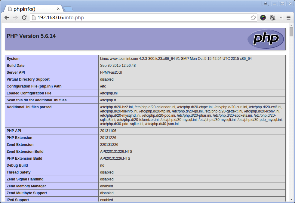 برای بزرگتر شدن عکس روی آن کلیک کنید  نام:	Verify-PHP-and-PHP-FPM.png نمایش ها:	1 اندازه:	31.4 KB شناسه:	20338