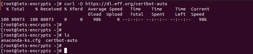 دانلود certbot در centos 8