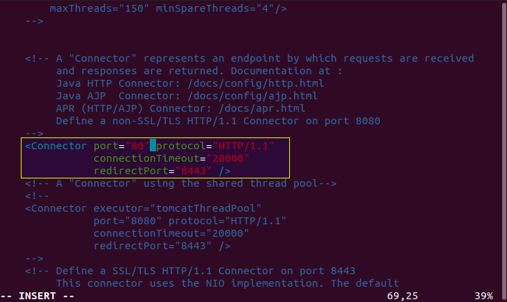 برای بزرگتر شدن عکس روی آن کلیک کنید

نام:	Change-Apache-Tomcat-Port-5.png
نمایش ها:	1032
اندازه:	57.2 KB
شناسه:	26153