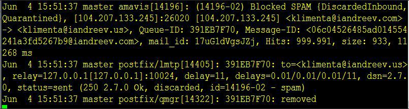برای دیدن سایز بزرگ روی عکس کلیک کنید  نام: clamav-postfix-dovecot.PNG مشاهده: 1 حجم: 333.6 کیلو بایت