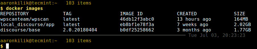 برای دیدن سایز بزرگ روی عکس کلیک کنید  نام: List-Docker-Images.png مشاهده: 1 حجم: 10.9 کیلو بایت
