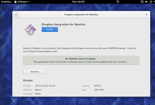 Click image for larger version  Name:	fedora-23-install-dropbox.png Views:	1 Size:	32.5 KB ID:	20611