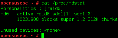 برای بزرگتر شدن عکس روی آن کلیک کنید  نام:	configureraid0onlinux7.png نمایش ها:	1 اندازه:	8.0 KB شناسه:	18300