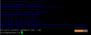 برای بزرگتر شدن عکس روی آن کلیک کنید  نام:	easyengine-install-done-300x116.png نمایش ها:	1 اندازه:	17.5 KB شناسه:	18422