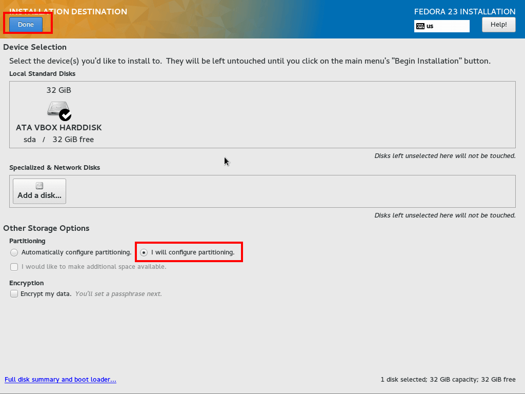 برای بزرگتر شدن عکس روی آن کلیک کنید  نام:	Installation-Destination.png نمایش ها:	1 اندازه:	30.3 KB شناسه:	20630