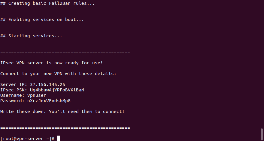 آموزش نصب vpn server با l2tp ipsec در ubuntu - debian - centos